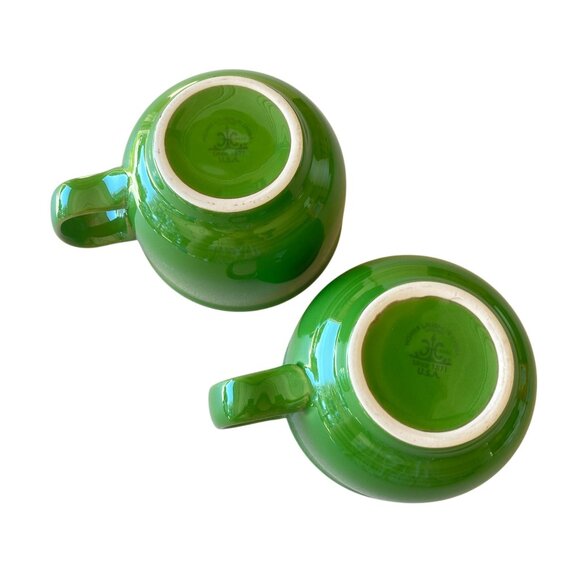 Fiestaware Shamrock Green Jumbo coffee cup 18oz discontinued color large mug - Picture 5 of 7